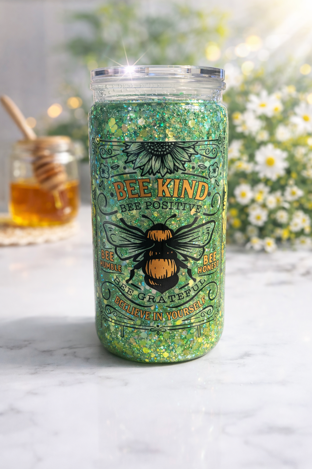 Bee Kind + Sunflowers